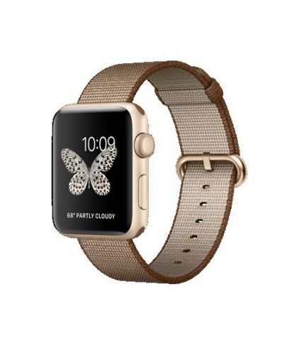 42mm Rose Gold Aluminum Case with Midnight Blue Sport Band